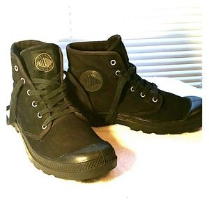 PALLADIUM CANVAS BOOTS
